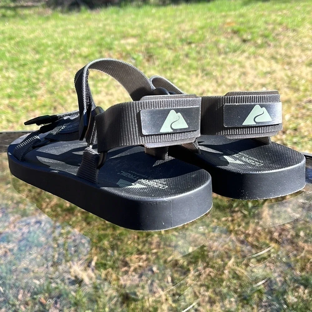 Ozark Trail Grendene Men's Adventure Adjustable Ankle Strap Sandals